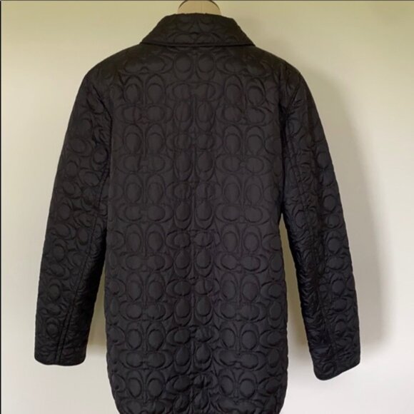 - Signature COACH “C” est.1941 plaid chore  jacket… - Picture 7 of 8